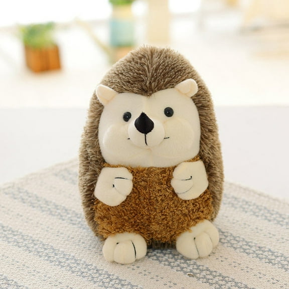 Uxgjfwu Hedgehog Plush Toys for Kids, Hedgehog Stuffed Animal Toys, Cute Soft Hedgehog Dolls for Children, Ideal Gift for Birthday Festival Holiday