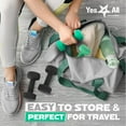 thumbnail image 6 of Yes4All Neoprene Coated Dumbbell for Women, 5lbs 2 Pair (Dark Green), 6 of 8