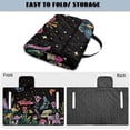thumbnail image 4 of SEANATIVE Golf Cart Seat Covers, Portable Foldable Golf Cart Seat Towel Blanket, Soft Comfortable Universal Club Car Accessories Fit for EZGO Yamaha, Mushroom Flower Butterfly, 4 of 7