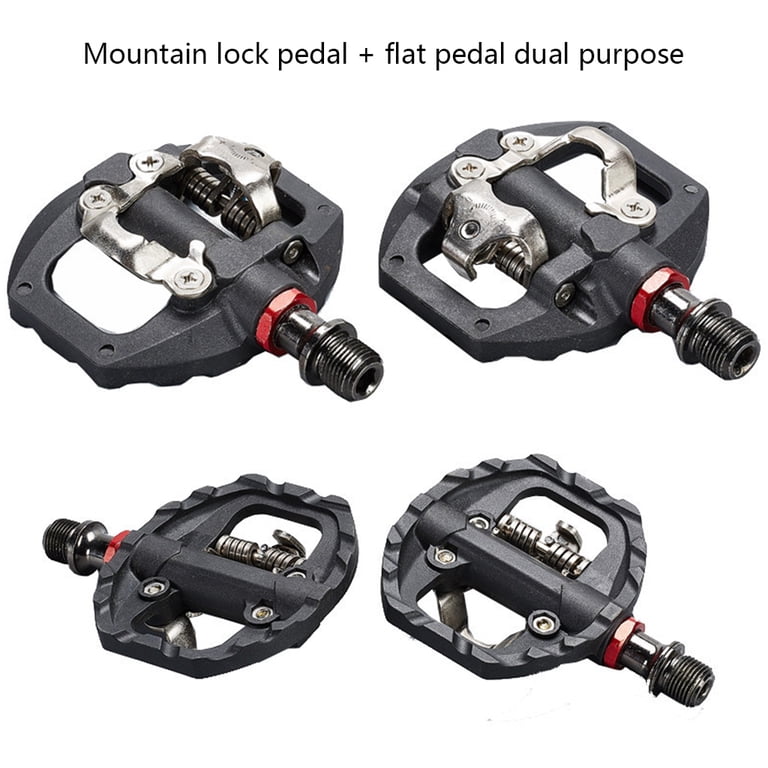Zeiwohndc MTB Mountain Road Bike Cleats Clipless Pedals Bicycle
