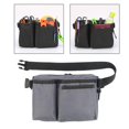thumbnail image 3 of Portable Fanny Pack Electrician Care Workers Waist Bag for s Workout Belt Organizer Nursing Accessories Hip - Grey, 22x5x15cm, 3 of 10