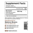 thumbnail image 4 of Bromelain 500mg Veggie Caps – 2400 GDU Pineapple Extract Supplement for Joint Support, Natural Swelling Support, and Healthy Digestion – 120 Capsules Made in USA, 4 of 9