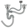 thumbnail image 3 of Kitchen Sink Drain Pipe Drain Hose Expandable, Easy to Install Tube, Flexible Universal Waste Water Pipe Sewer Pipe for Home Double slot, 3 of 8