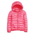 thumbnail image 4 of LIJCC Kid Girl's Packable Puffer Jacket Short Down Coat Full-Zip Hooded Quilted Insulated Warm Winter Coat Lightweight Outerwear for Hiking Travel, 4 of 6