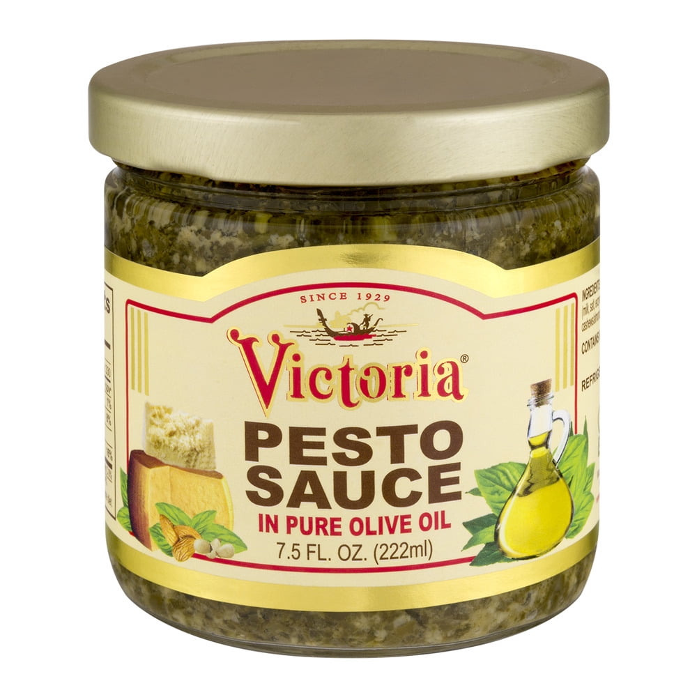 Victoria Pesto Sauce In Pure Olive Oil, 7.5 FL OZ