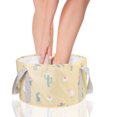 thumbnail image 2 of MasteelfCA 1pc Portable Collapsible Travel Basin Multi-functional Foldable Water Basin, 2 of 7
