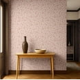 thumbnail image 7 of S4Sassy Self Adhesive Wallpaper, Floral Wallpaper, Peach Removable Diy Vinyl Wall Covering, Plain Peel And Stick Contact Paper For Entryway Accent Wall, Easy Home Decor Solution (25"X120"), 7 of 7