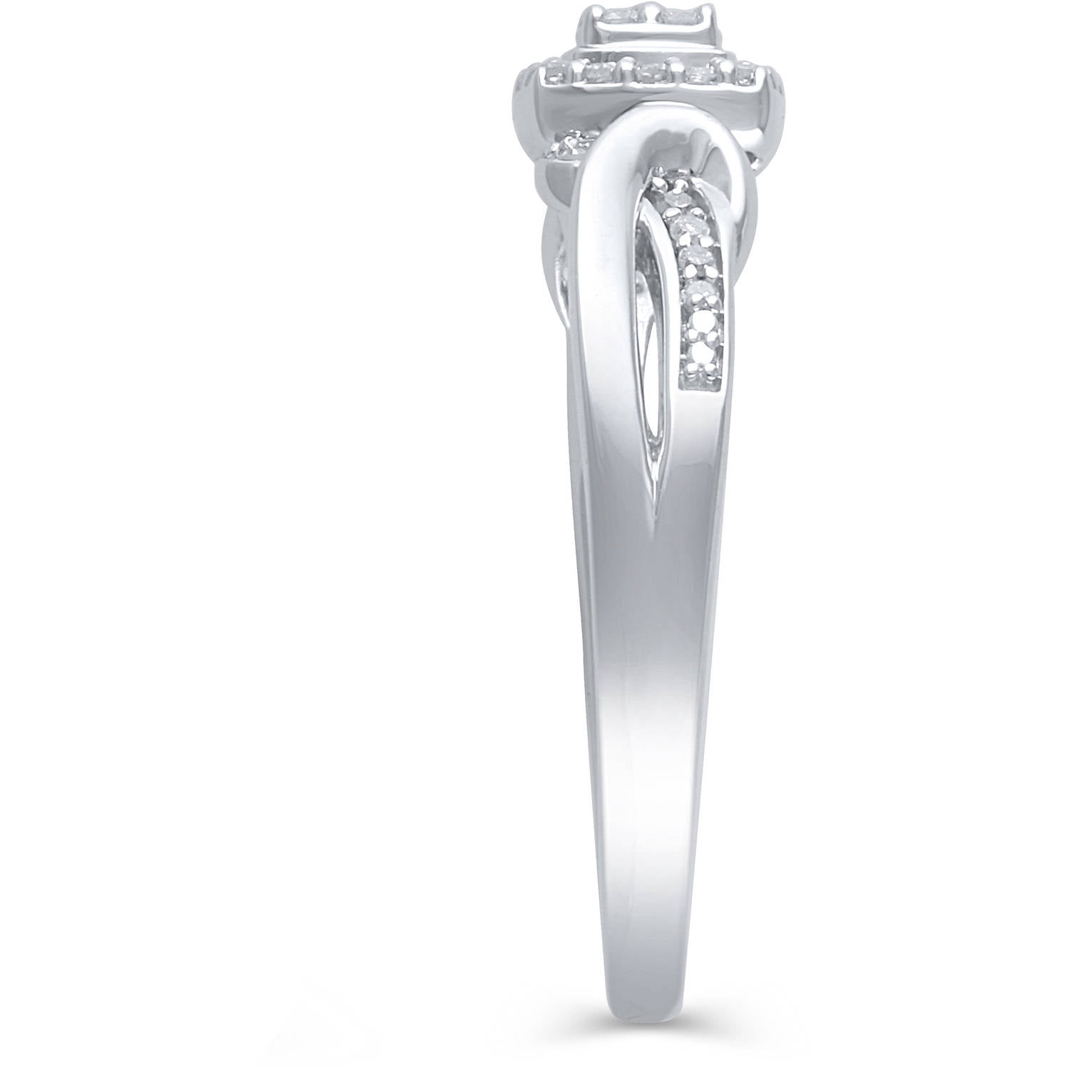 1/6 Carat T.W. Diamond Sterling Silver Promise Ring