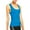 Turquoise, variant on LAVRA Women's Seamless Active Racerback Tank