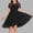 Black, variant on Girls Tulle Dress Short Sleeve Mesh Overlay A Line Dresses Kids Party Dresses Princess Dress 5-16 Years