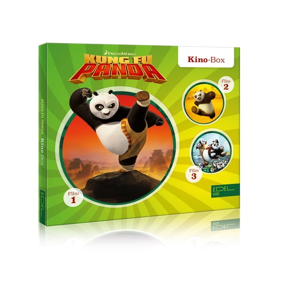 Kung Fu Panda: Kino-Box mit den Kinofilmen 1-3 (Audiobook)