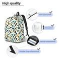 thumbnail image 4 of Naloa Fathers day Canvas Backpack for Men Women Rucksack Casual Travel Daypack College Tote Satchel Bookbag for Teens-Small, 4 of 7