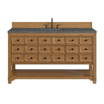 James Martin Vanities 505-V60s-3Pbl Malibu 60" Free Standing Single Basin Vanity Set -