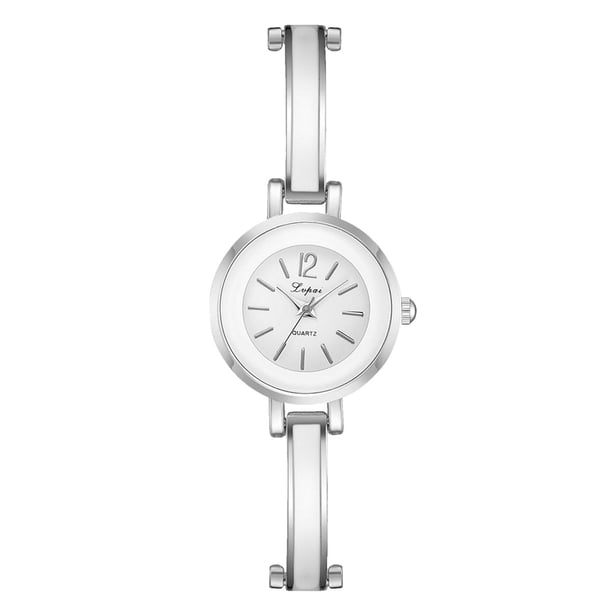 Reloj de pulsera de acero inoxidable con reloj de cuarzo informal para mujer popular a la moda Wmkox8yii gfajkfgbkjabf1330