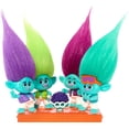 thumbnail image 3 of Mattel DreamWorks Trolls Band Together BroZone On Tour Set with 5 Small Dolls & Tape Cassette Stand, Collectible Toy Inspired by the Movie, 3 of 5