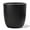 Black, variant on Heyzier Concrete Planter Outdoor Indoor, Large Cement Plant Pots for Trees Flowers (Black, 18 inch)