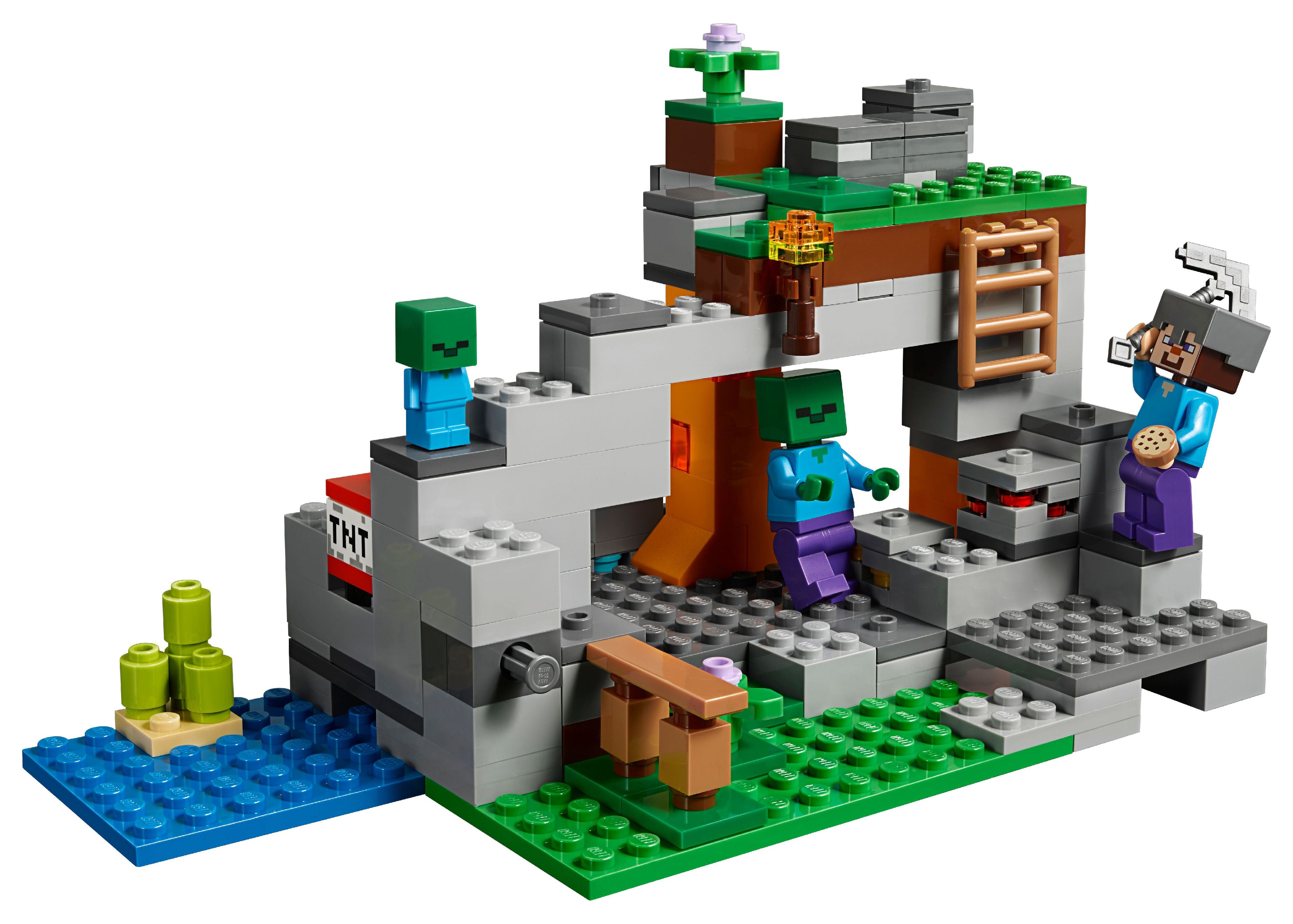 LEGO Minecraft The Zombie Cave 21141 Building Kit for Creative Play - image 6 of 7