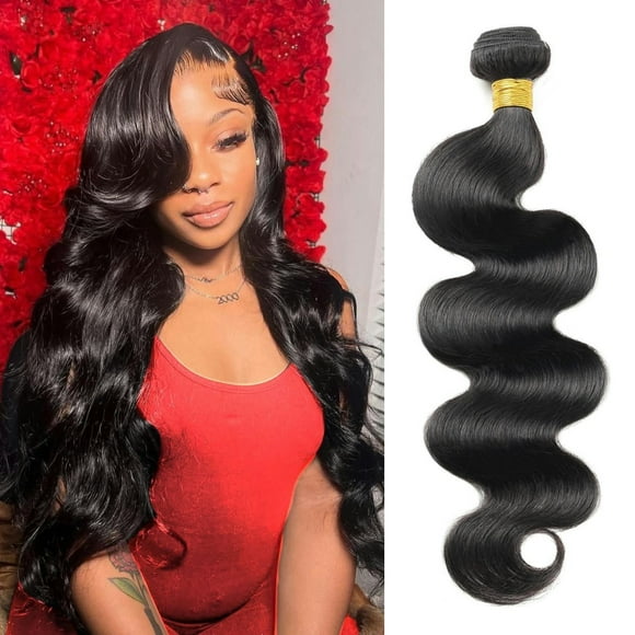 Hair Bundles Miminis Body Wave de 30 cm, 100% virgen brasileña