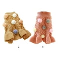 thumbnail image 4 of Billuyoard Ropa de invierno frío para mascotas, suéter de fibra acrílica para mantener el calor, disfraz a prueba de frío, accesorio de ropa para Ropa para mascotas Rosado SG Billuyoard PT004523-10, 4 of 6