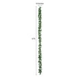 thumbnail image 6 of BalsaCircle 6 feet 3D Chain Silk Rose Garlands Wedding Silver, 6 of 8