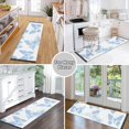thumbnail image 6 of Yayeee Runner Rug for Bedroom 2'x6' Machine Washable Hallway Non Slip Mat, Blue Butterfly, 6 of 8