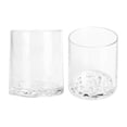 thumbnail image 4 of Taza de vino redonda con base en forma de diamante, reutilizable, para té, jugo y leche, para uso en casa, bar o club (transparente)., 4 of 14