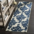 thumbnail image 2 of SAFAVIEH Cottage COT909B Light Grey / Royal Blue Rug, 2 of 7