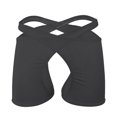 thumbnail image 2 of Mens Underwear Briefs Crisscross Strap Back High Leg Lightweight Breathable Polyester Soft Stretch Fit Black One Size,Size Free Size, 2 of 2