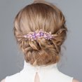 thumbnail image 3 of OUNONA Para De Novia Con Y Púrpuras Ideal Para Bodas Y Eventos Especiales, 3 of 8