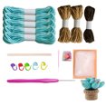 thumbnail image 6 of TYPHON Harley Crochet Kit for Beginners, Succulents Crochet Kit, Crochet Knitting Kit For Beginners And Adults, Gifts for Crochet Lovers, 6 of 8