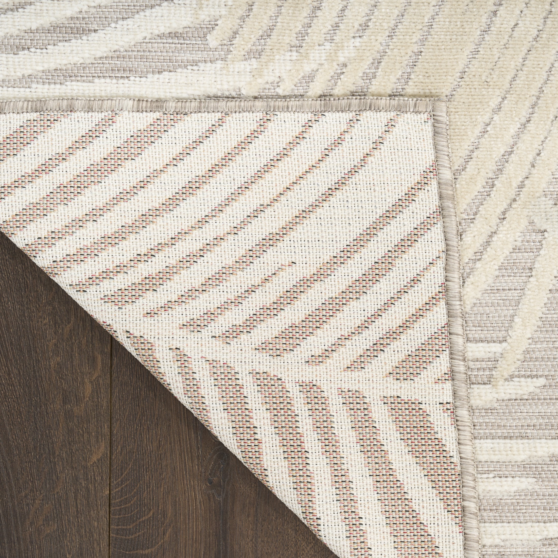 Nourison Suncoast 9' x 12' Beige Tropical Rug
