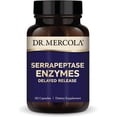 thumbnail image 1 of Dr. Mercola Serrapeptase Enzymes Delayed Release | 20,000 SPU | 60 Capsules | 60 Servings, 1 of 3