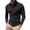 Black&06#0107U, variant on Fabrcox Mens Shirts Polo Ribbed Knit Button Up Long Sleeve Mens Tshirt Business Lightweight Spring Summer Lapel Collar Men's Tops, Black XL