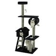 thumbnail image 3 of Go Pet Club Cat Tree - Black - 60 in., 3 of 3