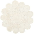thumbnail image 2 of SAFAVIEH Natural Fiber Christian Geometric Area Rug, Ivory, 4' x 4' Round, 2 of 7