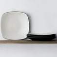 thumbnail image 2 of Noritake Colorwave Graphite Set of 4 Square Dinner Plates, 2 of 7