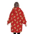 thumbnail image 2 of goowrom Pyjama pour Enfants Couverture Animale Réversible à Capuche Tenue d'Intérieur, 2 of 9