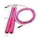 thumbnail image 4 of Cuerda para saltar kusrkot de 118 pulgadas longitud ajustable rosa grueso, 4 of 8