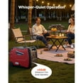 thumbnail image 4 of KFFKFF Inverter Generator, 4200W Peak Watt Quiet Inverter Generator, Dual Fuel Inverters Generators for Home Outdoor, Gas, 4 of 9