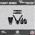 thumbnail image 4 of Kalair GFX Graphics Kit for Honda CR250 (2000-2001) Flight Series, 4 of 5
