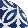 thumbnail image 2 of Mainstays Glazed Blue Pattern Round Stoneware Salad Plate, 7.5”, 2 of 5