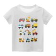 thumbnail image 5 of USSUMA Baby Girls' Clothing Round Neck Short Sleeve Solid Color Middle-Aged Children'S Fitness Blouse Tops Casual Summer Tshirt Breathable Girls Shirts for Casual White 9 Years Online Shopping, 5 of 6