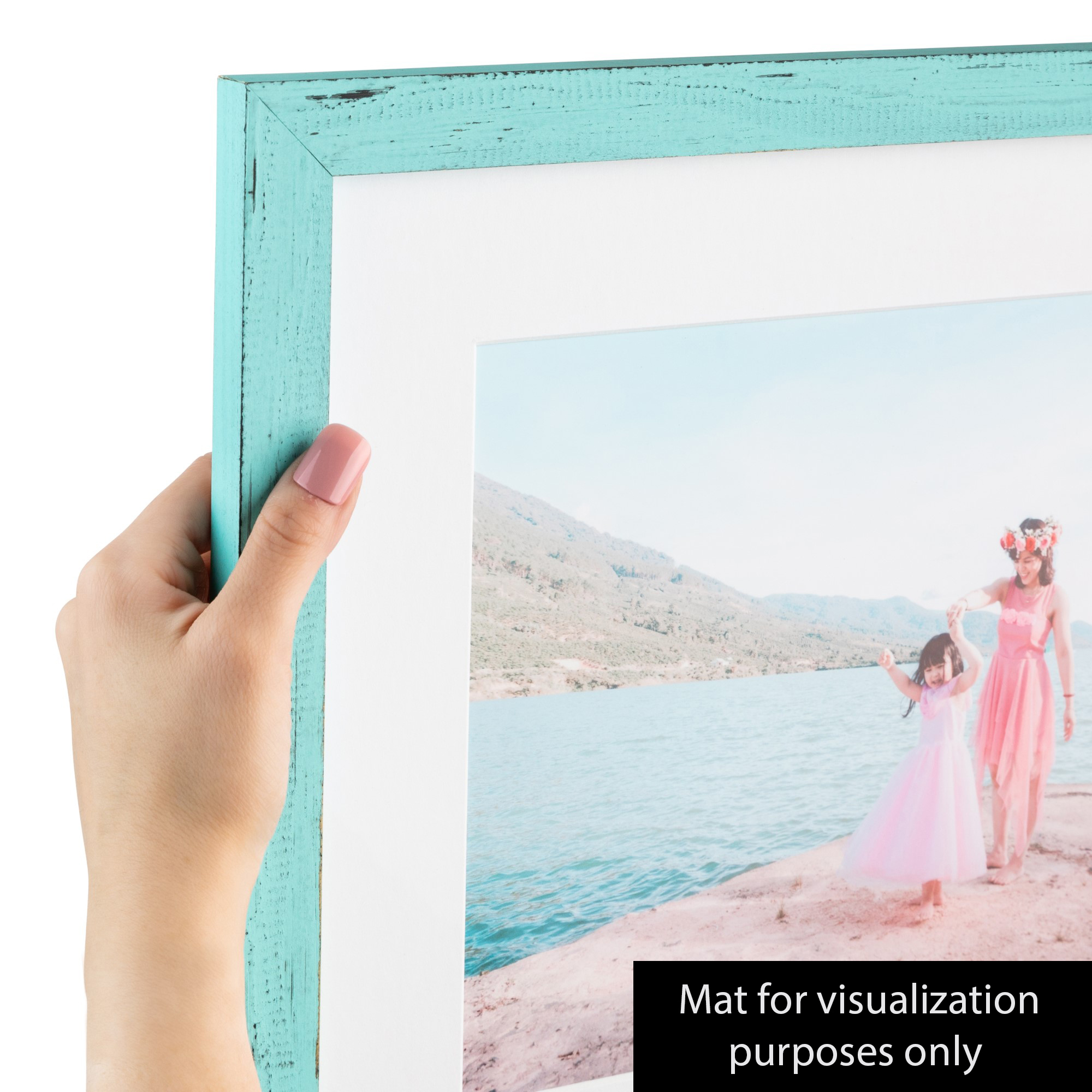 out of the blue 94//2680 Photo Frame White Crown 37 x 33