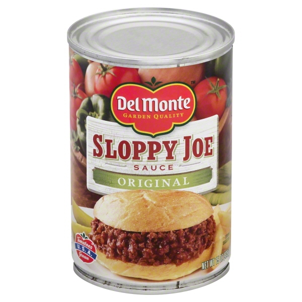 Del Monte Sloppy Joe Sauce, Original, 15 oz Can
