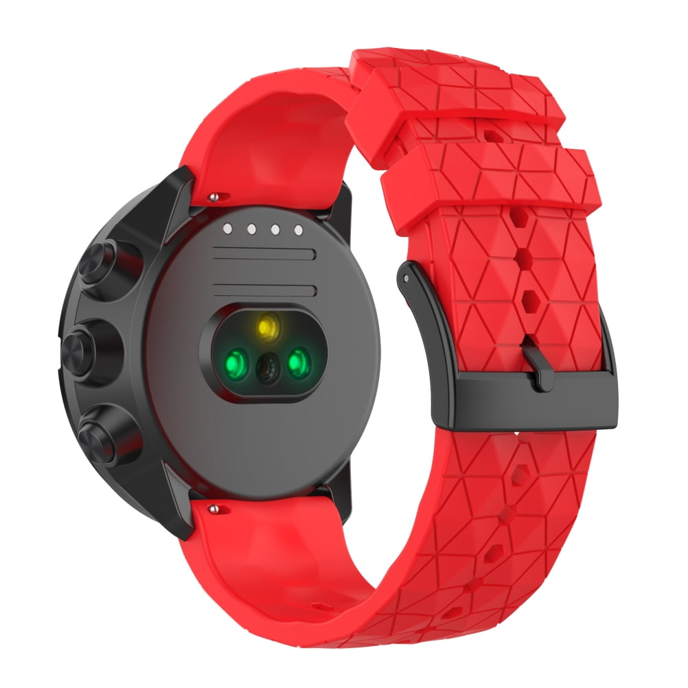 Silicone Band Compatible for Suunto 9 Smartwatch GPS for SUUNTO 9 Baro Sport Wrist HR Replacement Strap Walmart