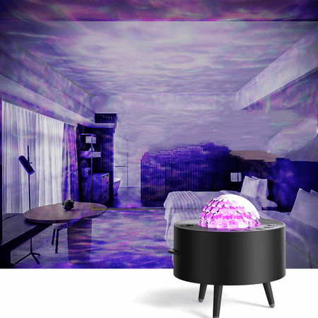 

Galaxy Light Projector Built-in White Noise Star Projector with Bluetooth Timer & Remote 14 Colors Night Light Projector for Kids