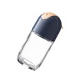 thumbnail image 1 of Advancent Botella de almacenamiento de especias, contenedor de condimentos con tapas, recipientes de líquido de lata de aceite de plástico Estufas de camping azul medianoche, 1 of 6