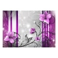 thumbnail image 3 of Floral Wall Mural - Violet Buds, 3 of 4