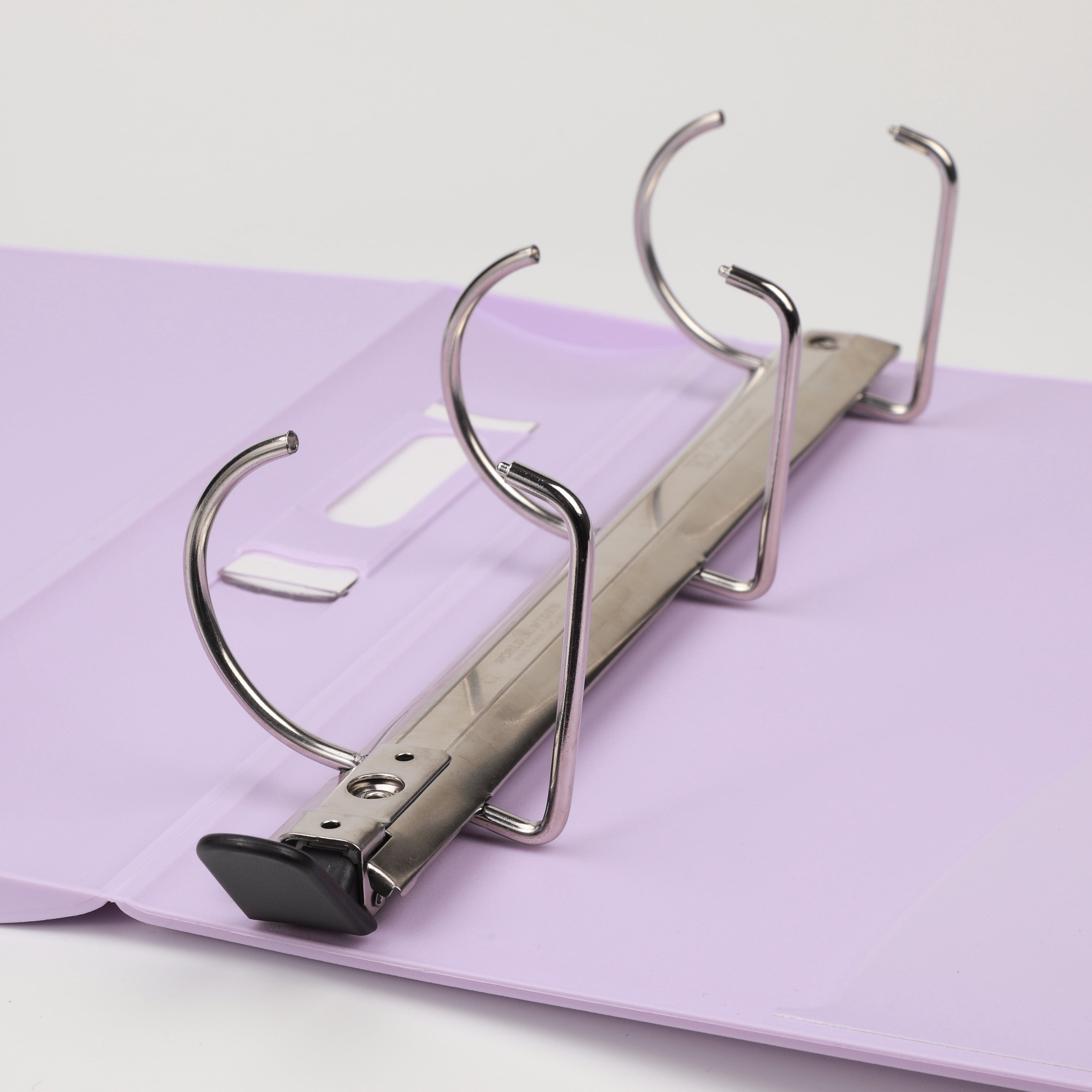 Exceed 3-Ring Heavy Duty Binder, 2” Lilac Glaze, Slant Ring