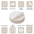 thumbnail image 4 of Uxcell Felt Furniture Pads 15mm Dia Self-stick Anti-scratch Floor Protector 200 Pads, 4 of 5